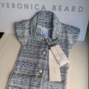 Veronica Beard Zetta Dickey Blue Tweed
